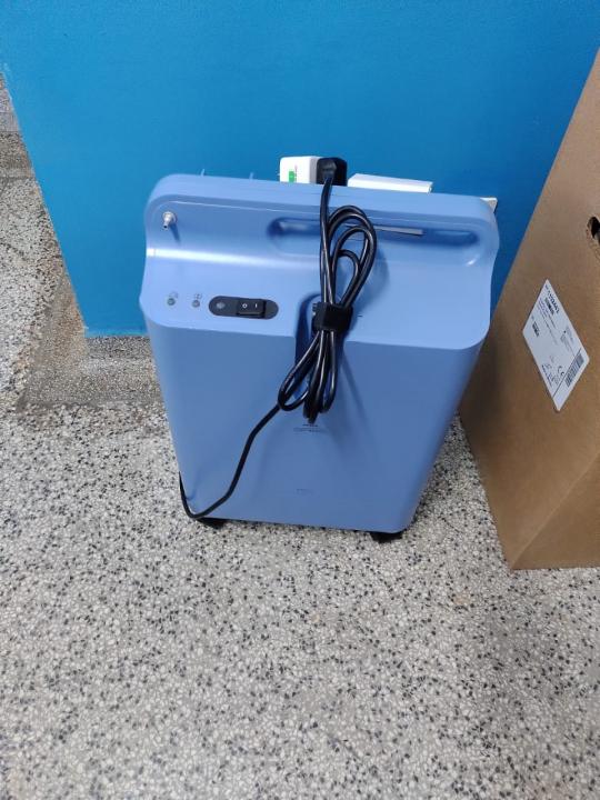 Foto 3 de 4 — Trabiju recebe novo equipamento de oxigênio para atender a população